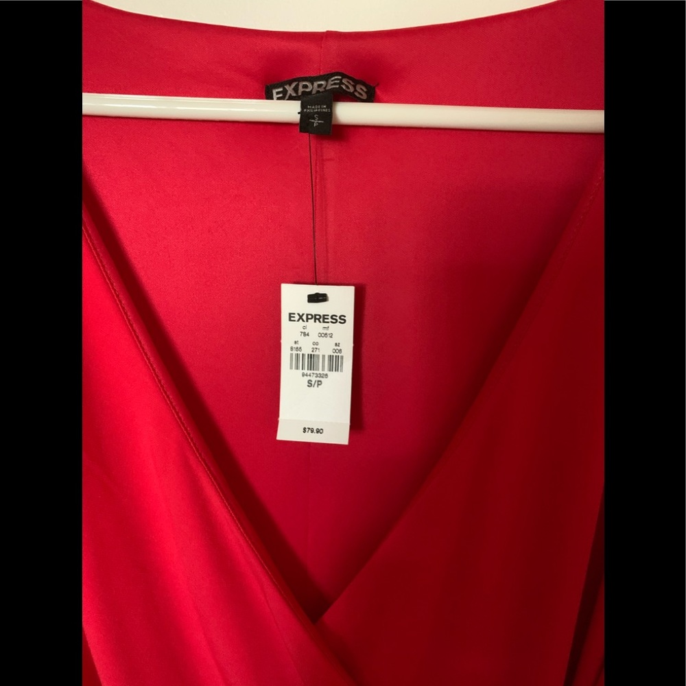 Express Red Dress - Picture 3 of 3